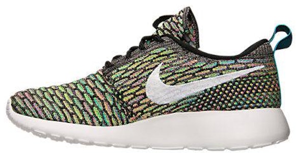 (W) Nike Roshe Run Flyknit 'Multicolor' Warna-warni Sepatu Lari 704927-001 Lookbook (W) Nike Roshe Run Flyknit 'Multicolor' Warna-warni Sepatu Lari 704927-001