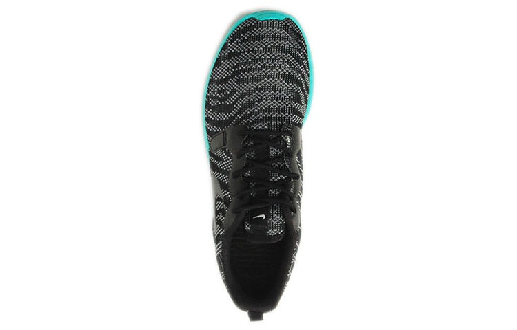 (W) Nike Roshe Run Low 'Black Blue' 圖 2