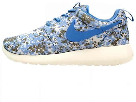 (W) Nike Roshe Run Premium 'Biru Camo' 525321-400 Buy (W) Nike Roshe Run Premium 'Biru Camo' 525321-400