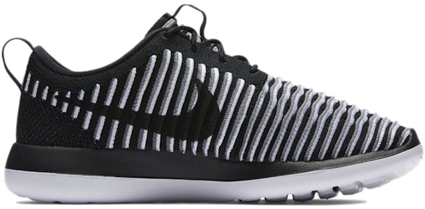 耐吉 Roshe Two Flyknit 防滑透氣 低筒 跑步鞋 女款 黑白 梭織鞋面 專業 Order 耐吉 Roshe Two Flyknit 防滑透氣 低筒 跑步鞋 女款 黑白 梭織鞋面 專業