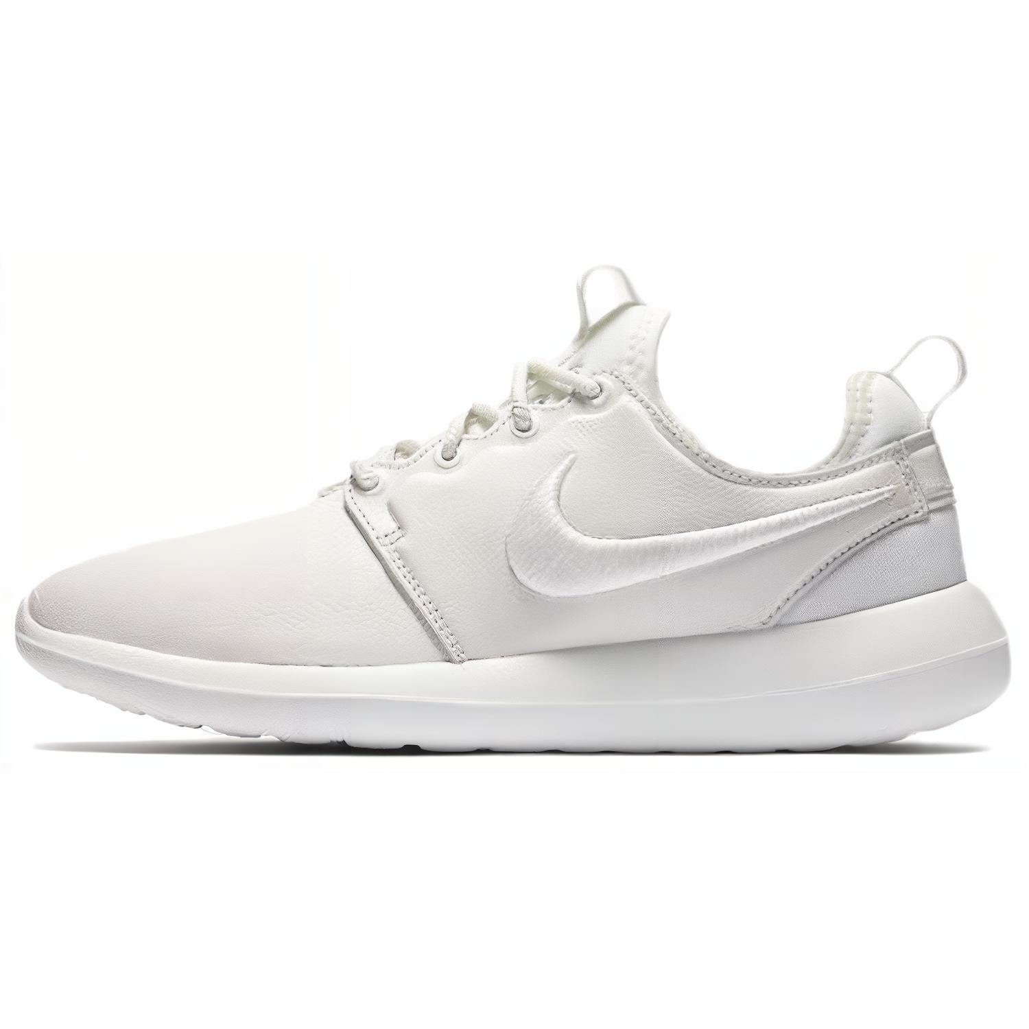 (Women) Nike Roshe Two White Low-Top Running Shoes - Comfortable & Durable 881187-100