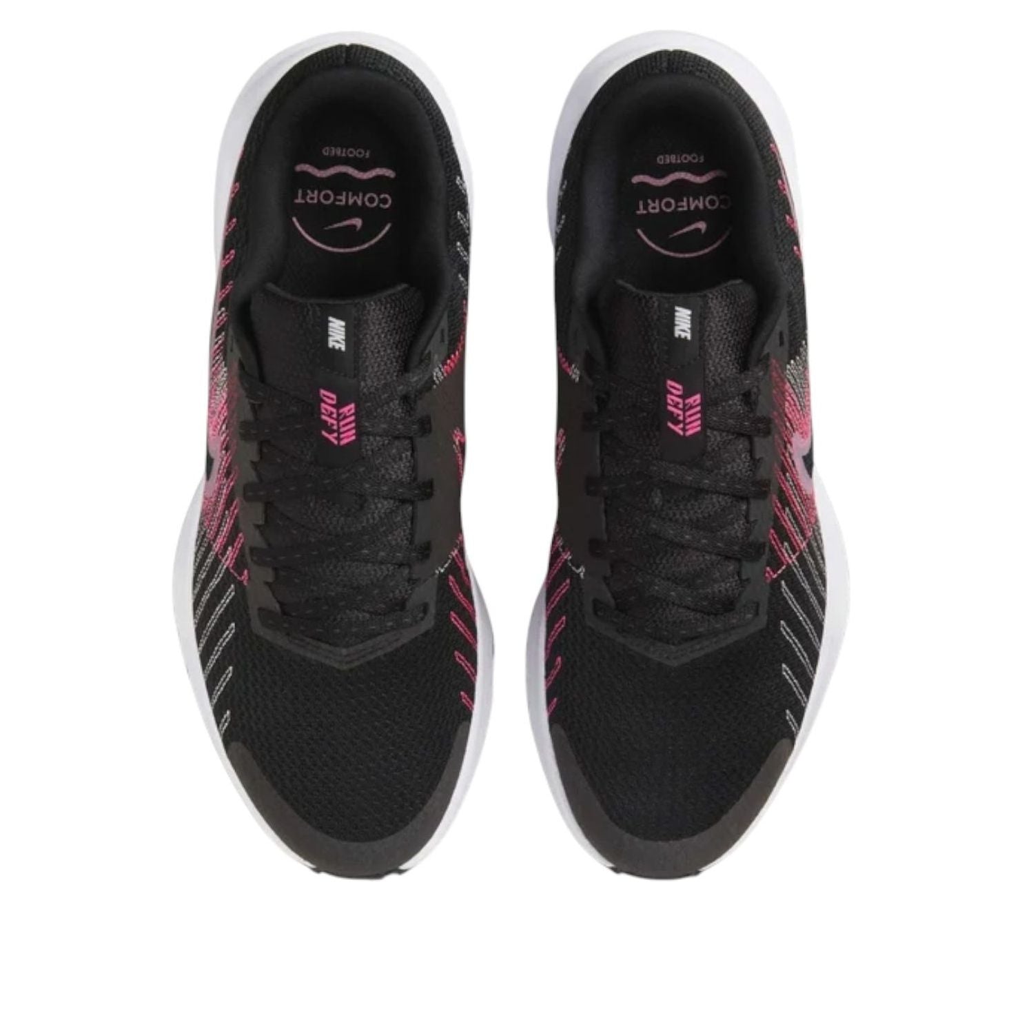 Lookbook (W) Nike Run Defy 'Hitam Elemental Pink' HM9593-001