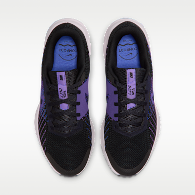 Purchase (W) Nike Run Defy Hitam/Ungu Cerah/Safir/Hitam HM9593-006
