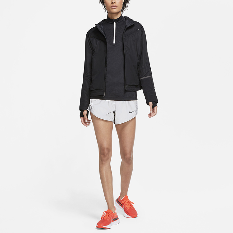 (Women) Nike Run Division Black Running Jacket with Hoodie CZ1531-010 圖 4