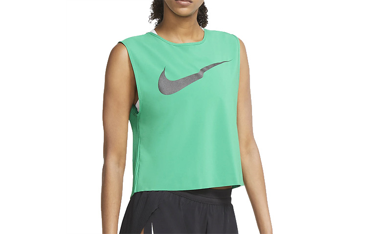 (Women) Nike Run Division Pleated Running Vest Green CZ2836-310