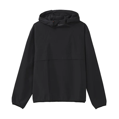 (Women) Nike Run Division Reflective Logo Packable Breathable Running Hoodie Jacket Black Women DD5394-010