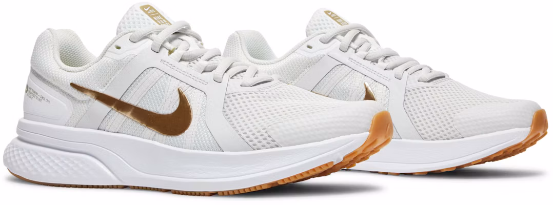 (Women) Nike Run Swift 2 'Platinum Metallic Gold' CU3528-010 1