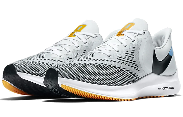 Lookbook (W) Nike Running hombre ZOOM WINFLO 6 AQ7497 013 gris negro 'Whitegold Naranja Blanco' AQ7497-013