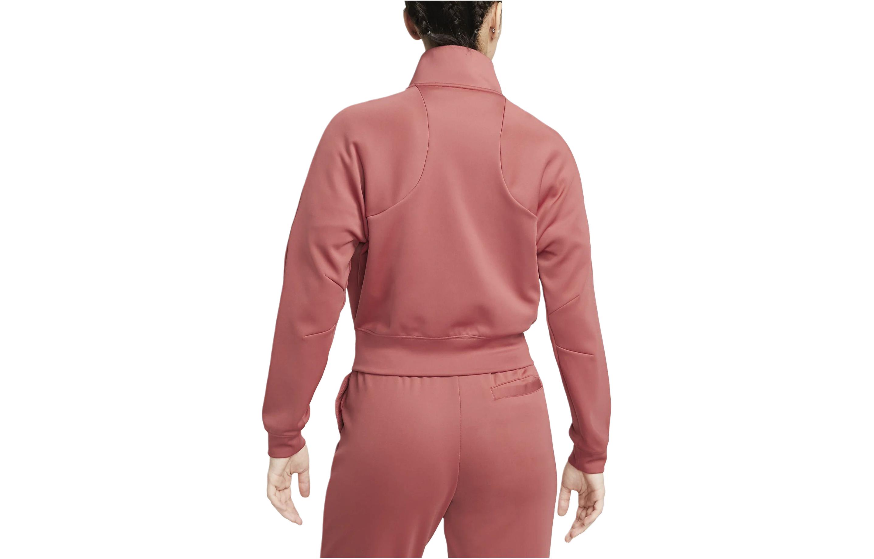 (Women) Nike Rust-Colored Solid Zip-Up Short Jacket CV4702-691 圖 3