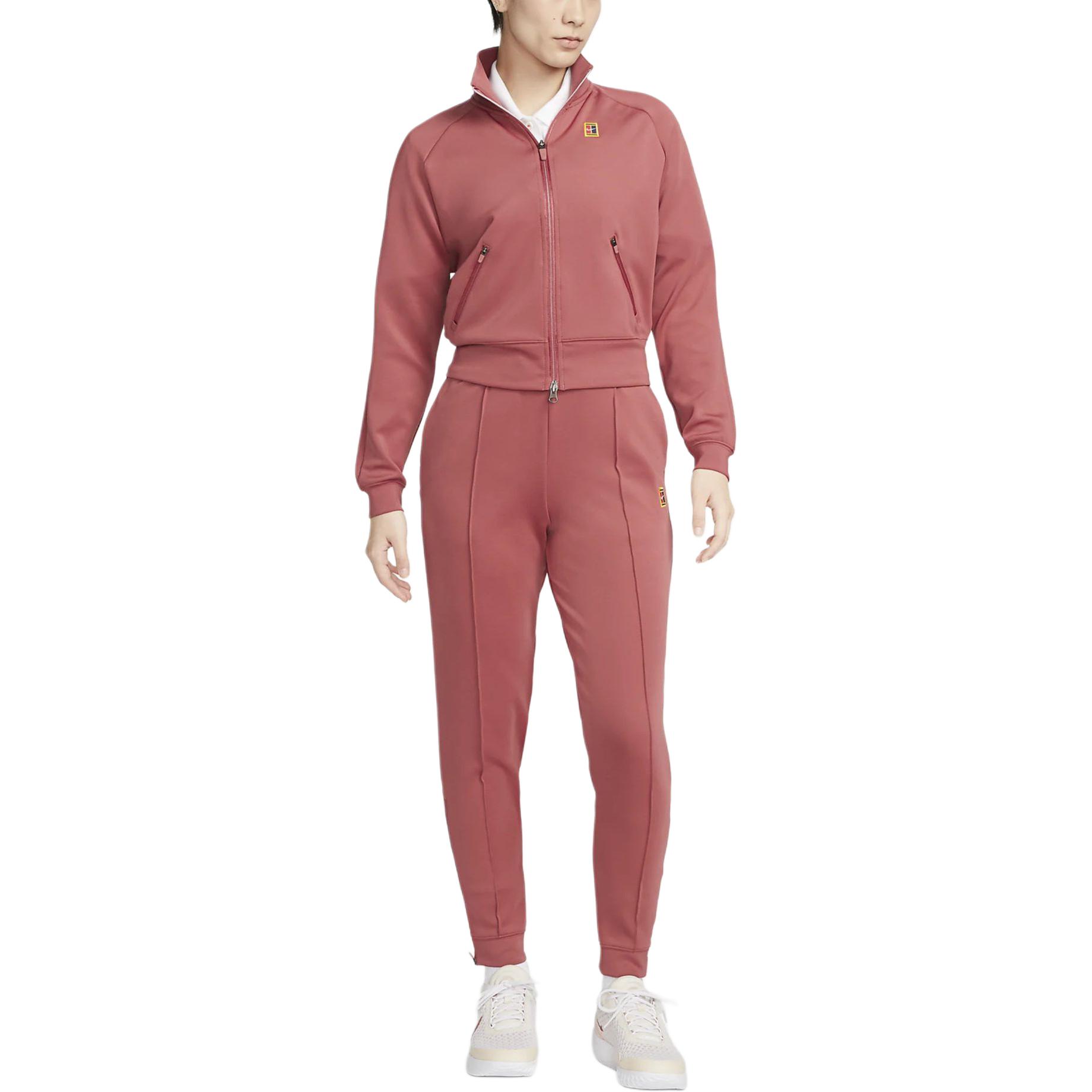 (Women) Nike Rust-Colored Solid Zip-Up Short Jacket CV4702-691 圖 4