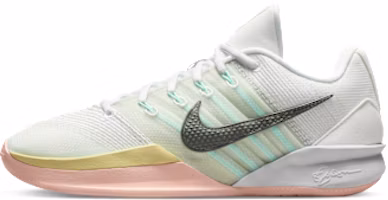 (Women) Nike Sabrina 3 "Silencer" EP Sneakers Summit White/Photon Dust/Washed Coral/Iron Gray HF2882-100 (Women) Nike Sabrina 3 "Silencer" EP Sneakers Summit White/Photon Dust/Washed Coral/Iron Gray HF2882-100