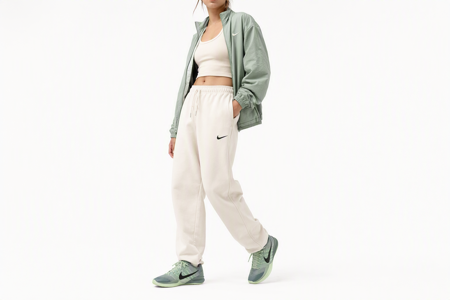 Order (W) Nike Sabrina 3 EP Sepatu Craig Green/Seafoam/Bolt Tint/Sequoia HF2882-301