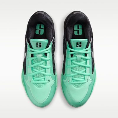 Shop (Women) Nike Sabrina 4 EP Green Glow/Black/Metallic Silver II0403-300