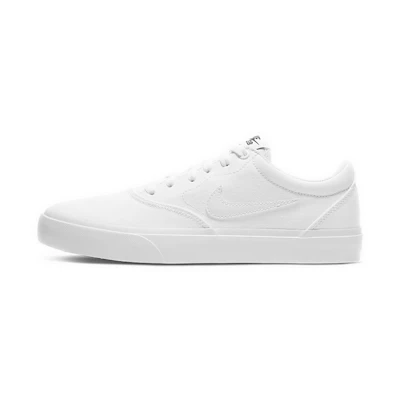 (W) Nike SB Charge Canvas 'Triple White'