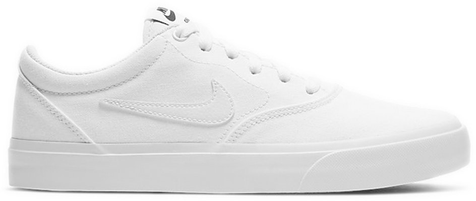 (Women) Nike SB Charge Canvas 'Triple White' CN5269-100 Order (Women) Nike SB Charge Canvas 'Triple White' CN5269-100