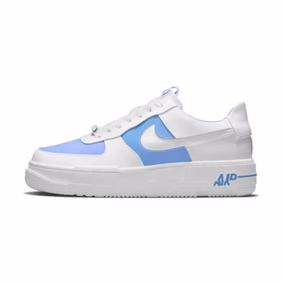 (W) Nike Air Force 1 Low Sneakers White/Blue