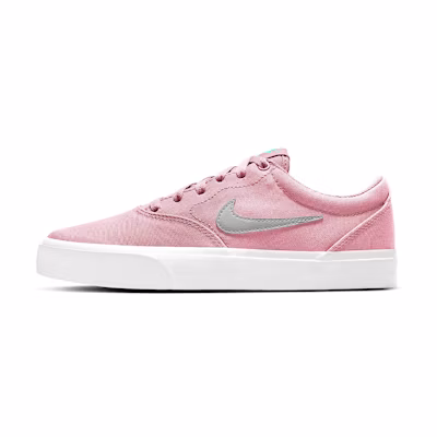 (W) Nike SB Skateboard Charge Canvas 'Pink Gray'