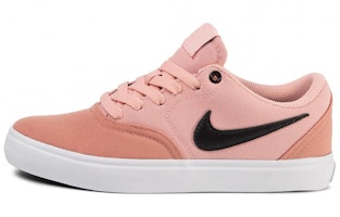 (Women) Nike SB Skateboard Check Solarsoft Canvas Low-Top Sneakers Pink/Black 921463-202 (Women) Nike SB Skateboard Check Solarsoft Canvas Low-Top Sneakers Pink/Black 921463-202