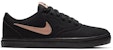 (Women) Nike SB Skateboard Check Solarsoft Canvas 'Black Pink' 921463-008