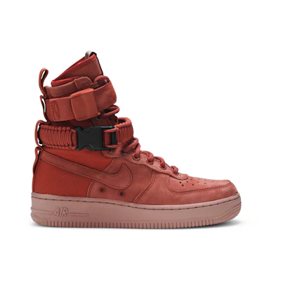 (W) Nike SF Air Force 1 Dusty Peach Dusty Peach