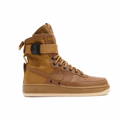 (W) Nike SF Air Force 1 Golden Beige