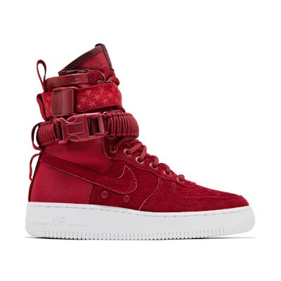 (W) Nike SF Air Force 1 High 'Red Crush'