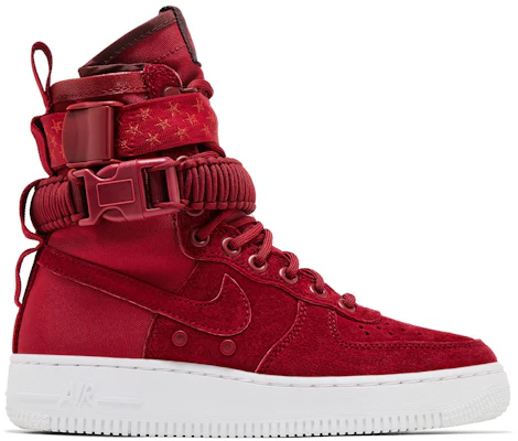 (W) Nike SF Air Force 1 Tinggi 'Red Crush' 857872-601 Buy (W) Nike SF Air Force 1 Tinggi 'Red Crush' 857872-601