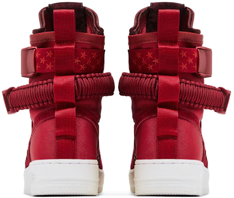 (W) Nike SF Air Force 1 Tinggi 'Red Crush' 857872-601 Details for (W) Nike SF Air Force 1 Tinggi 'Red Crush' 857872-601