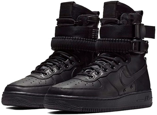 (Women) Nike SF Air Force 1 High 'Triple Black' 857872-005 Lookbook (Women) Nike SF Air Force 1 High 'Triple Black' 857872-005