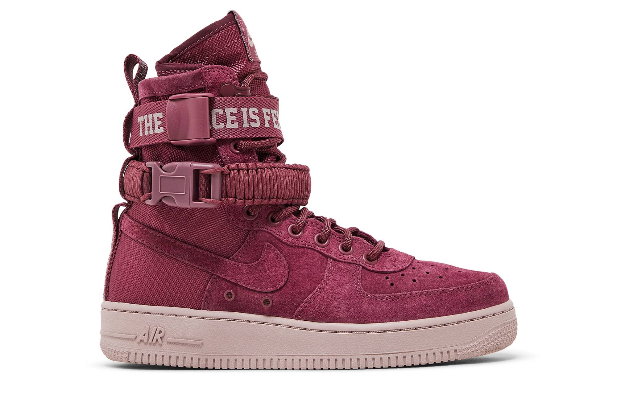 (Women) Nike SF Air Force 1 High Force Is Female Vintage Wine AJ1700-600
