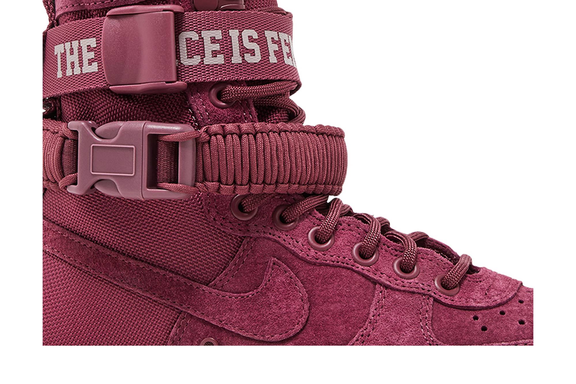 Order (Wanita) Nike SF Air Force 1 High Force Wanita Vintage Wine AJ1700-600
