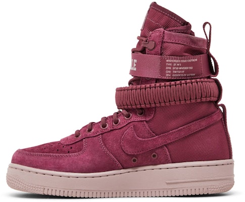 (W) 나이키 SF 에어포스 1 하이 "포스 이즈 피메일" 빈티지 와인 🍷 AJ1700-600 Lookbook (W) 나이키 SF 에어포스 1 하이 "포스 이즈 피메일" 빈티지 와인 🍷 AJ1700-600