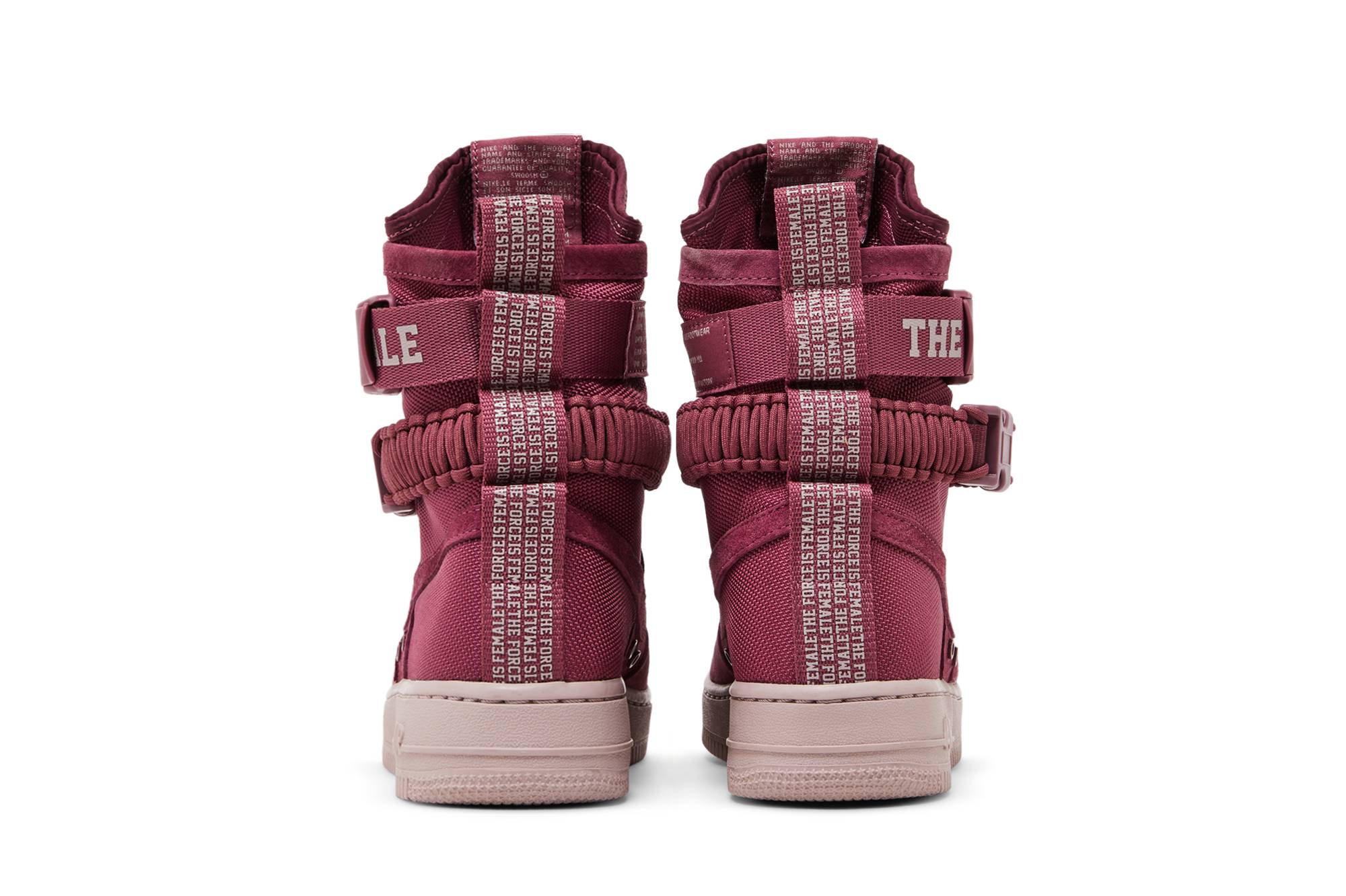 Details for (Wanita) Nike SF Air Force 1 High Force Wanita Vintage Wine AJ1700-600