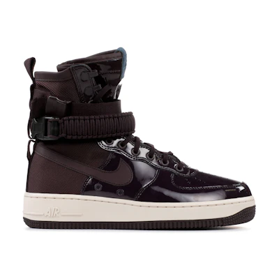 (W) Nike SF Air Force 1 High Ruby Rose Force Is Female Port Wine