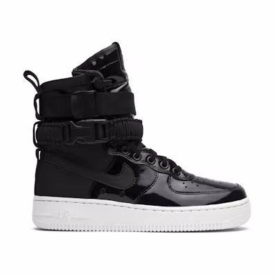 (W) Nike SF Air Force 1 High Ruby Rose Force Is Female Black