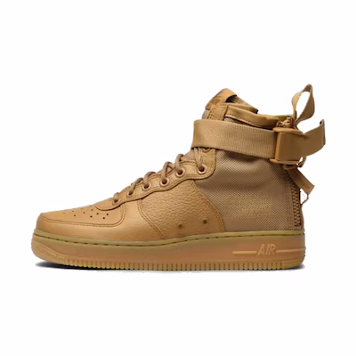 (W) Nike SF Air Force 1 Mid 'Elemental Gold'