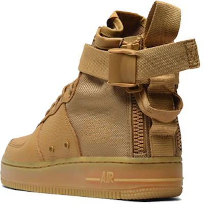 (W) Nike SF Air Force 1 Mid 'Oro Elemental' AA3966-700 Lookbook (W) Nike SF Air Force 1 Mid 'Oro Elemental' AA3966-700