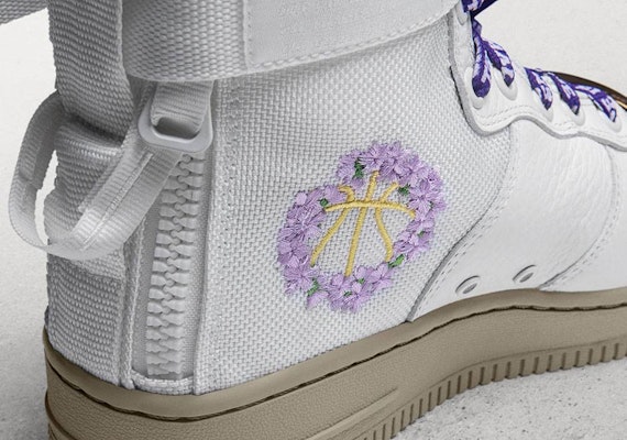 (Wanita) Nike SF Air Force 1 Mid 'Los Angeles' AA3966-100 Cheap (Wanita) Nike SF Air Force 1 Mid 'Los Angeles' AA3966-100