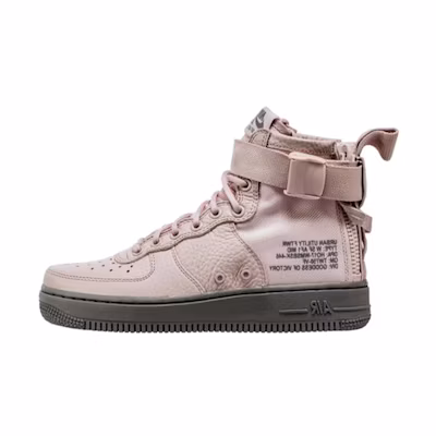 (W) Nike SF Air Force 1 Mid Silt Red