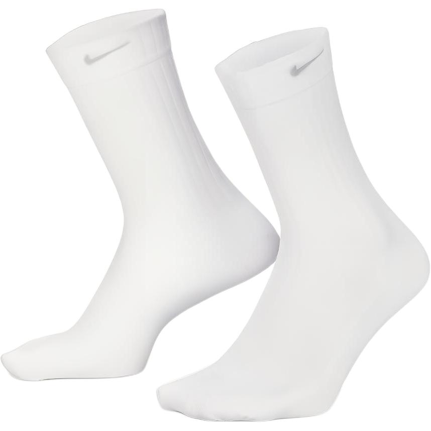 (Women) Nike Sheer Crew Socks White Single Pack DV5701-100