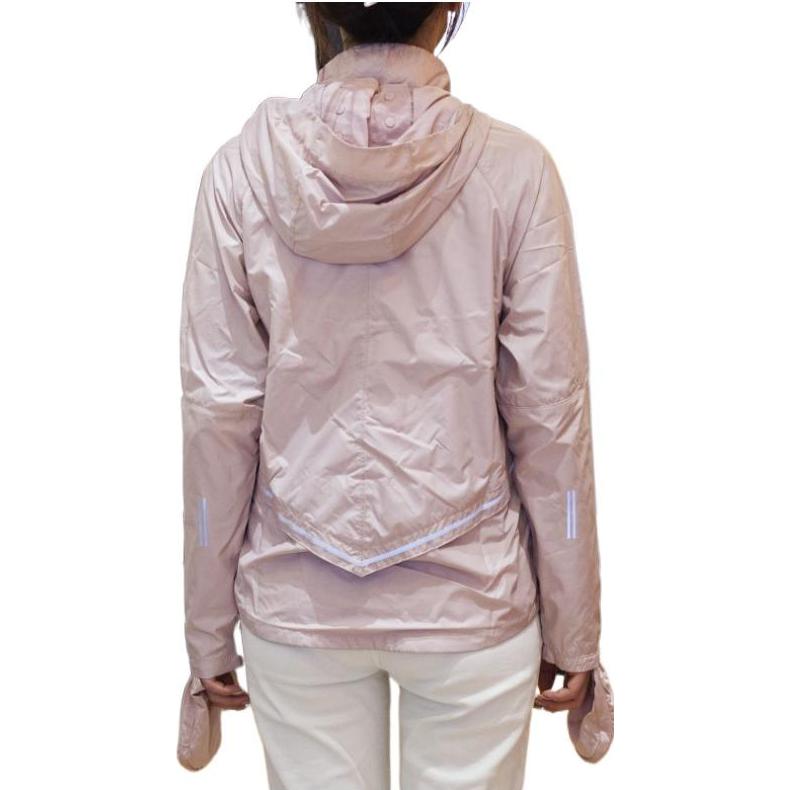 (Women) Nike Shield Logo Print Solid Color Running Jacket Women’s Pink CU3386-601 圖 6