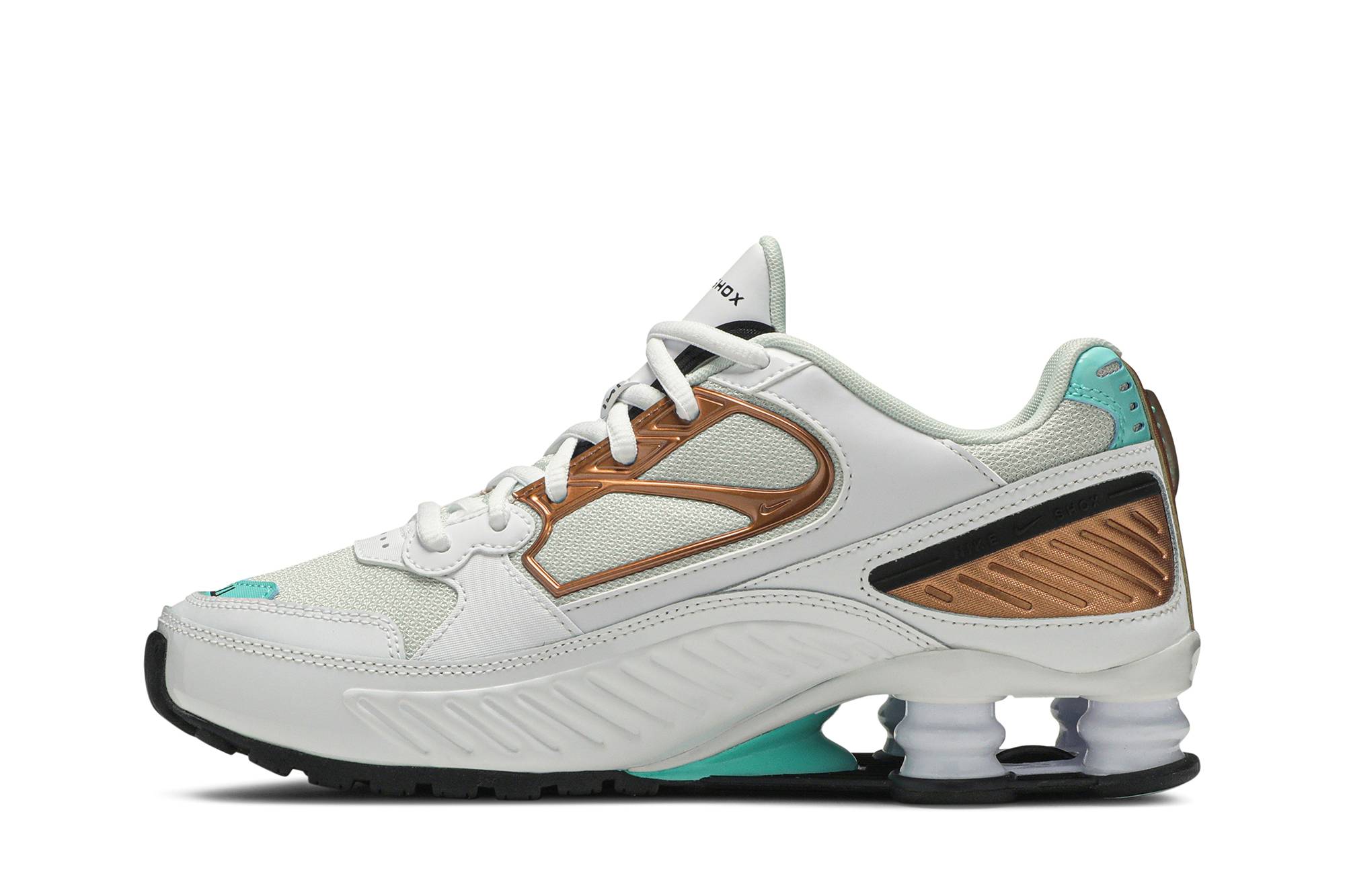 Lookbook (W) 耐克 Shox Enigma '极光绿' BQ9001-100