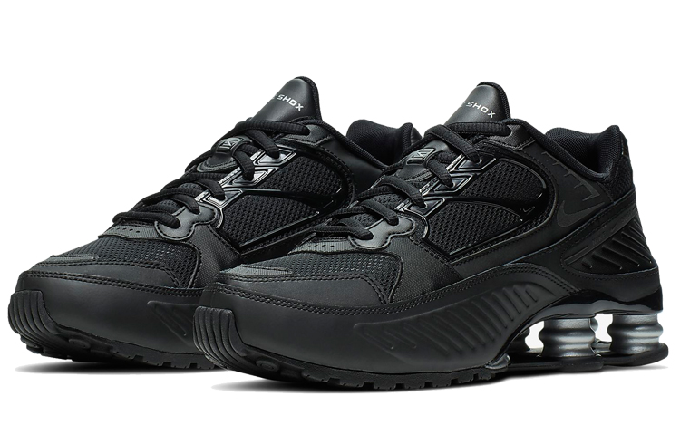 (W) Nike Shox Enigma 'Black Metallic Silver' 圖 3