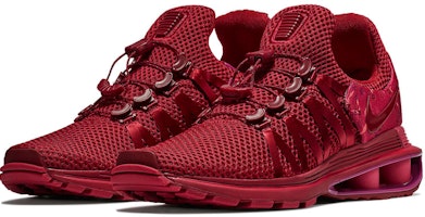 Nike Shox Gravity系列 減震防滑 低筒 跑步鞋 女款 紅色 Lookbook Nike Shox Gravity系列 減震防滑 低筒 跑步鞋 女款 紅色