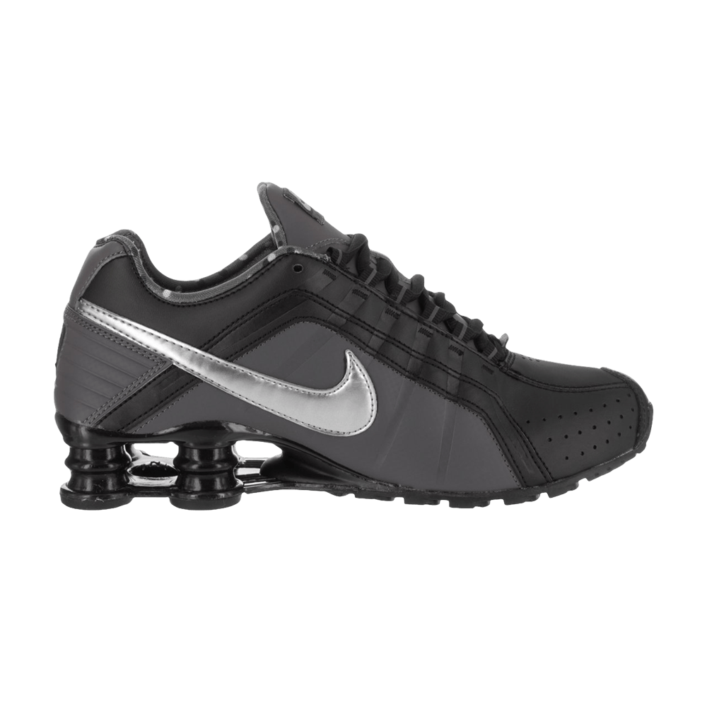 (Women) Nike Shox Junior 'Black Metallic Silver' 454339-020