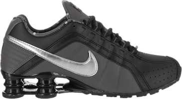 (Women) Nike Shox Junior 'Black Metallic Silver' 454339-020 (Women) Nike Shox Junior 'Black Metallic Silver' 454339-020