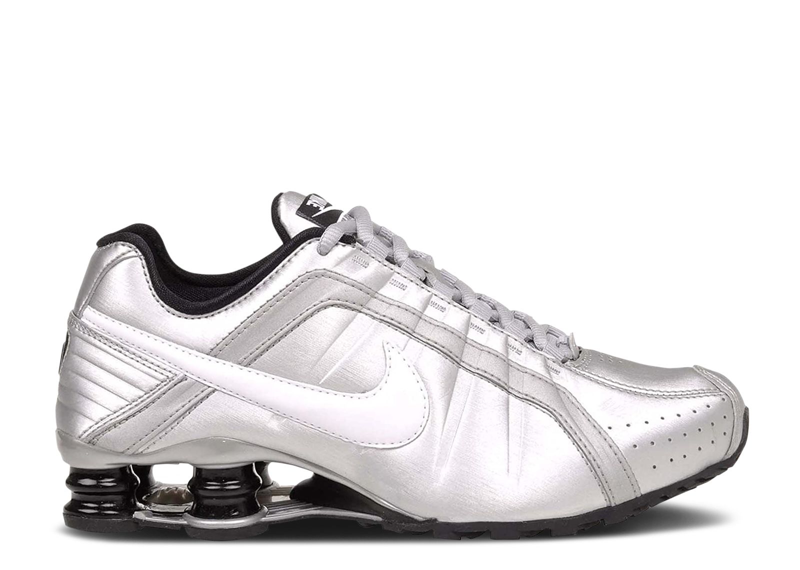 (Women) Nike Shox Junior 'Metallic Silver' 454339-018