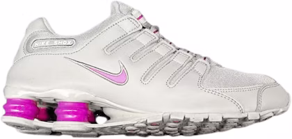 (Women) Nike Shox NZ 'Medium Grey Bold Berry' 314561-014