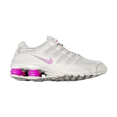 (W) Nike Shox NZ 'Medium Grey Bold Berry'