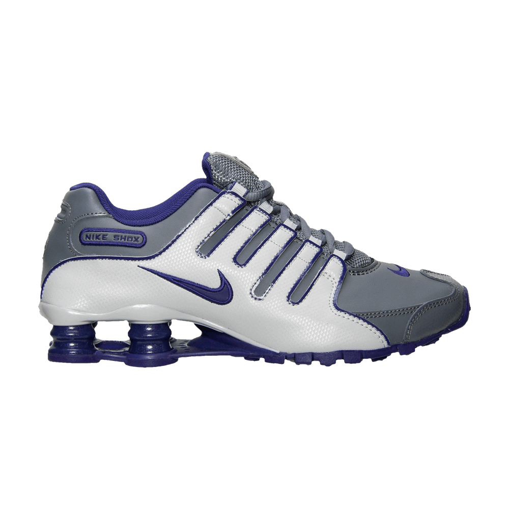 Buy (W) Nike Shox NZ EU 'Kelabu Sejuk Ungu Mahkamah' 488312-015